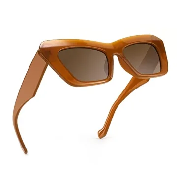 Karsaer Retro Cateye Sunglasses - Stylish Vintage Eyewear