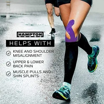 Hampton Adams Waterproof Kinesiology Tape 135 Feet Bulk