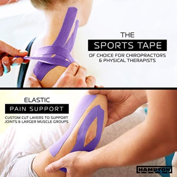 Hampton Adams Waterproof Kinesiology Tape 135 Feet Bulk