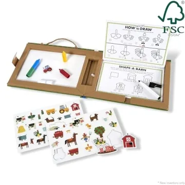 Melissa & Doug Creative Drawing Magnet Kit for Kids