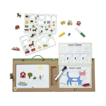 Melissa & Doug Creative Drawing Magnet Kit for Kids