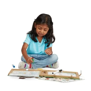 Melissa & Doug Creative Drawing Magnet Kit for Kids