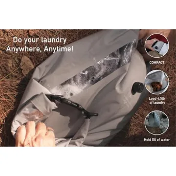Noitullop Portable 15L Waterproof Washing Machine