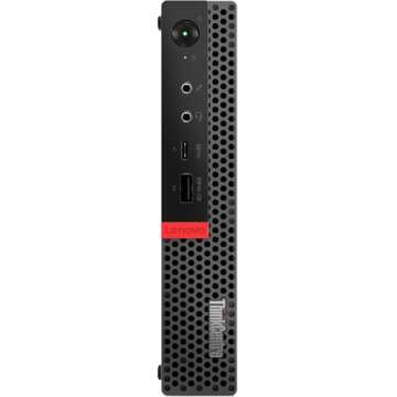 Lenovo ThinkCentre M920Q Tiny Gamer PC with 24-inch Monitor