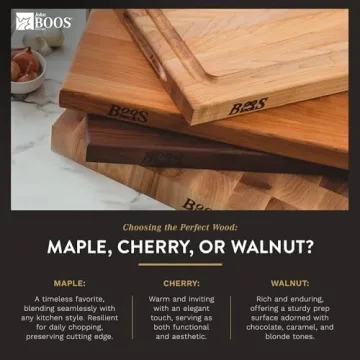 John Boos Cherry Wood Cutting Board 20x15 for All Cooking Needs