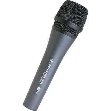 Sennheiser 3x e 835 Wired Cardioid Handheld Dynamic Lead Vocal Stage Microphone with Clip - With 3x Pyle PPMCL15 15ft Symmetric Microphone Cable, XLR Female to XLR Male