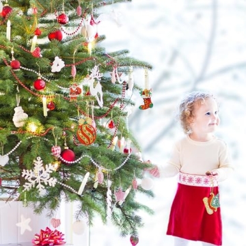 DIY Christmas Diamond Art Ornaments 5D Keychain Kits for Adults