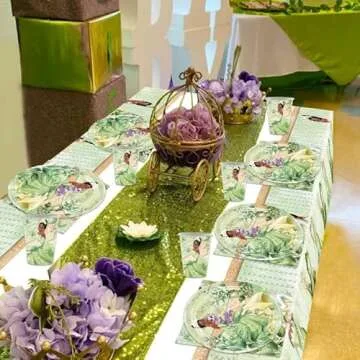 Princess Party Tableware Set for 16 Guests - RenbangUS