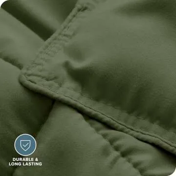 Bare Home Comforter Set Ultra-Soft Goose Down Alternative