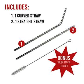 Urbanifi Baseball Tumbler 30 oz Cup with Straw, Lid, and Cleaner Gift for Mom Men Sports Travel Coffee Mug, Stainless Steel, Insulated, Powder Coat Paint Protection, Keep Drinks Cold and Hot