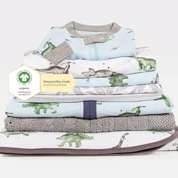 Burt's Bees Baby Boys Pajamas 2-Piece Set 3T