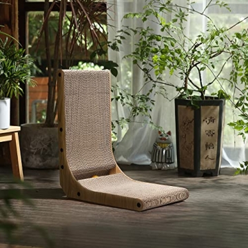 Wall Mounted Cat Scratcher - FUKUMARU 18.7 Inch