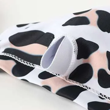 Stylish Leopard Print High Waisted Cheeky Bikini