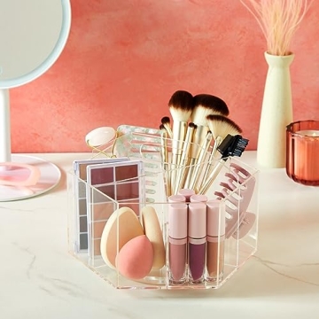 Bright Creations 360 Degree Spinning Desk Organizer for Easy Access