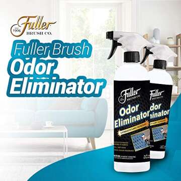 Fuller Brush Extra Strength Odor Eliminator Fabric Refresher Spray - Refreshing Deodorizer - Clean F...