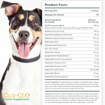 Ocu-GLO Vision Supplement for Medium to Large Dogs