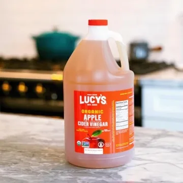 Lucy's Organic Apple Cider Vinegar - Raw & Unfiltered Gallon