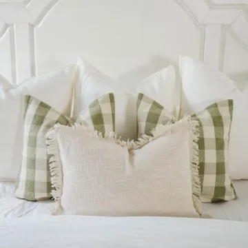 Woven Slub Fringed Pillow Cover for Stylish Comfort