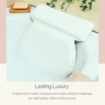 Monsuri Luxurious Bath Pillow - Elite Comfort for Baths