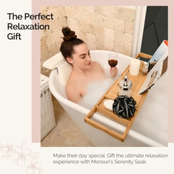 Monsuri Luxurious Bath Pillow - Elite Comfort for Baths