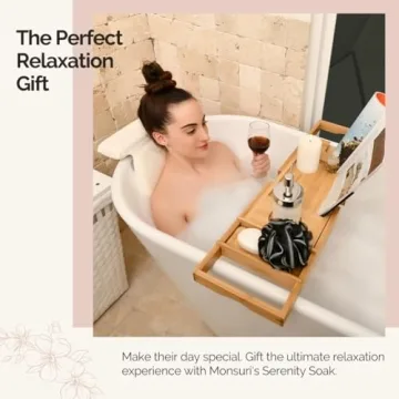 Monsuri Luxurious Bath Pillow - Elite Comfort for Baths