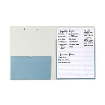 Erin Condren Clipfolio - Stylish & Productive Writing Companion