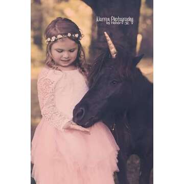 DDazzling Flower Crown Floral Wreath Headband Floral Garland Headbands photo props (Pink)