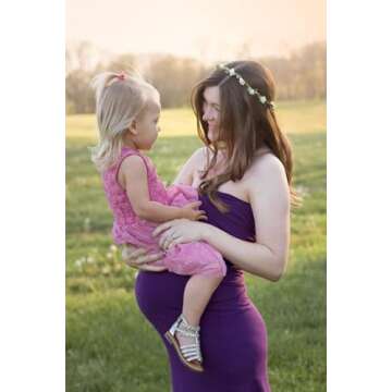 DDazzling Flower Crown Floral Wreath Headband Floral Garland Headbands photo props (Pink)