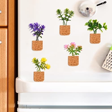 6 Cute Succulent Car Vent Clips with Essential Oil Sprayer