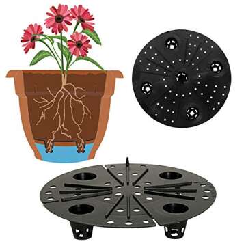 Bloem Ariana 6" Self-Watering Terra Cotta Planter