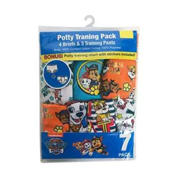 Paw Patrol Potty Training Starter Kit includes Training Pants, Underwear & Success Chart sizes 2T, 3T and 4T