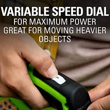 Lightweight Greenworks 40V Leaf Blower/Sweeper for Lawn Care