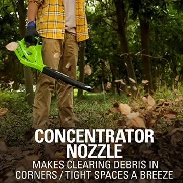 Lightweight Greenworks 40V Leaf Blower/Sweeper for Lawn Care