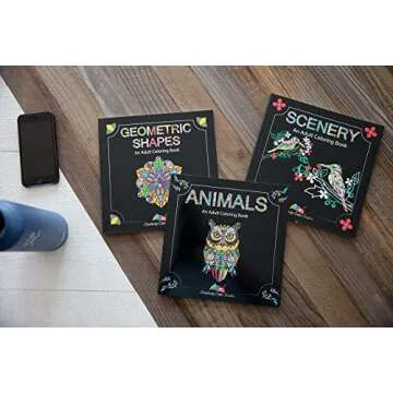 Adult Coloring Books Set Grownups 120 Unique Designs