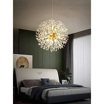 Buy Mivenda Gold Crystal Chandeliers for Elegant Lighting
