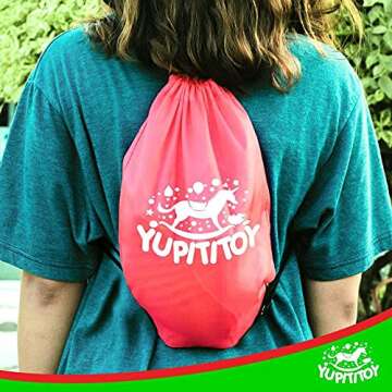 YUPITITOY Sliding Zoom Ball for Kids - Exercise & Fitness, Plastic, 1