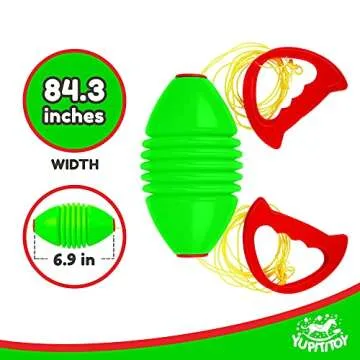 YUPITITOY Sliding Zoom Ball for Kids - Exercise & Fitness, Plastic, 1