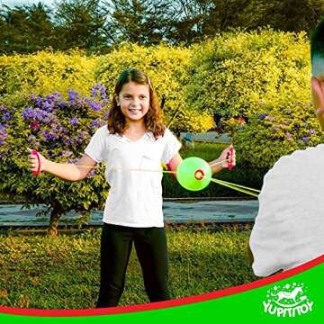 YUPITITOY Sliding Zoom Ball for Kids - Exercise & Fitness, Plastic, 1