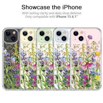 Stylish bicol iPhone 15 Case - Shockproof & Fashionable