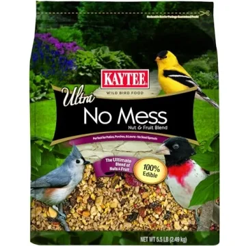 Kaytee No Mess Nut & Fruit Bird Seed Blend for Diverse Birds