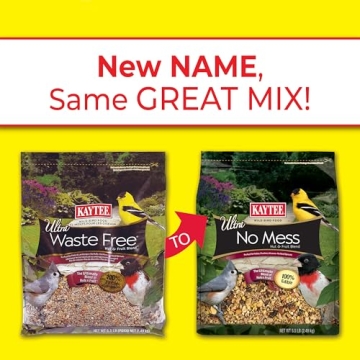 Kaytee No Mess Nut & Fruit Bird Seed Blend for Diverse Birds