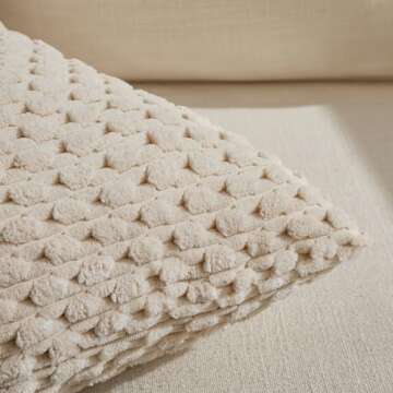 Boho Tan Lumbar Pillow Cover 12x24 for Stylish Decor