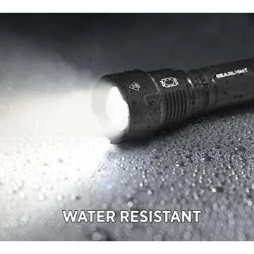 GearLight High-Powered LED Flashlight S1200 - Mid Size, Zoomable, Water Resistant, Handheld Light - High Lumen Camping, Outdoor, Emergency Flashlights