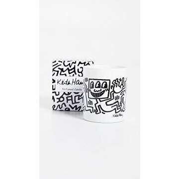 Thompson Ferrier White with Black Drawing Candle for Art Lovers