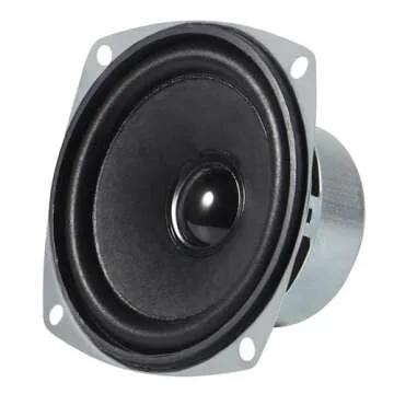 D-FLIFE 4PCS 10W Mini 3" HiFi Full Range Speaker 8 Ohm Anti-Magnetic Audio 2.0/2.1 Home Stereo Woofer Loudspeaker 90dB High Sensitivity for DIY Boom Box Satellites Speaker