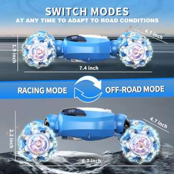 Gesture Sensing Stunt RC Car - Fun & Exciting for Kids