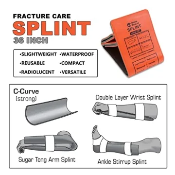 RHINO RESCUE First Aid Splint - Lightweight & Waterproof