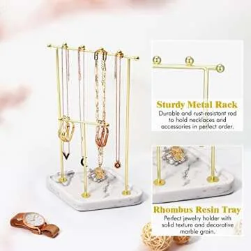 Emibele Jewelry Stand Organizer for All Your Accessories