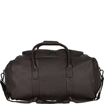 Kenneth Cole Travel Duffel Bag - Colombian Leather, 20"