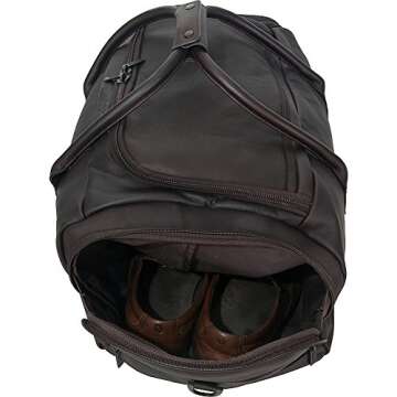 Kenneth Cole Travel Duffel Bag - Colombian Leather, 20"